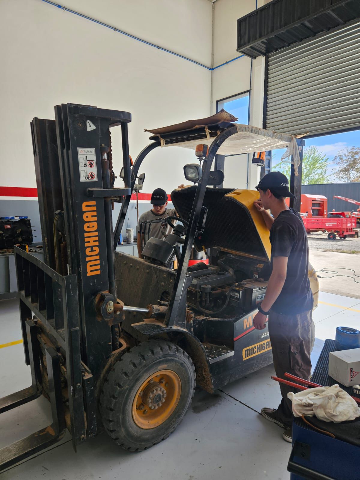 Servicio autoelevadores Michigan